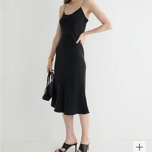 J.Crew Gwyneth Cupro Slip Dress